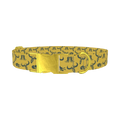 Western Ranch Dog Collar - metal gold