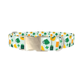 St. Patrick's Day Cheers Dog Collar - metal silver