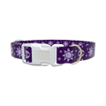 Mystical Sun Eye Dog Collar - plastic gold