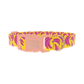 Fruit Banana Dog Collar - plastic rose gold