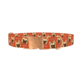 French Bulldog Dog Collar - metal rose gold