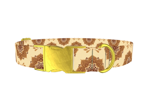 Mandala Pattern Dog Collar