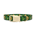 Lucky Rainbow Dog Collar - plastic silver