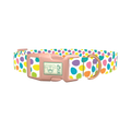 Colorful Easter Egg Dog Collar - plastic rose gold