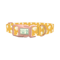 Beach Seashell Dog Collar - plastic rose gold