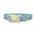 Cherry Fruit Dog Collar - plastic gold