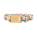 Rose Butterfly Dog Collar - plastic gold