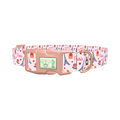 Parisian Romance Dog Collar - plastic rose gold