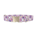 Halloween Ghost Dog Collar - metal silver