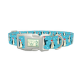 Christmas Penguin Dog Collar - plastic silver