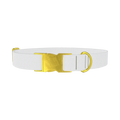 Moon Lily Color Dog Collar - metal gold