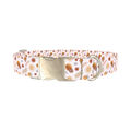 Bohemian Floral Dog Collar - metal silver