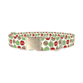 Christmas Ornament Dog Collar - metal silver