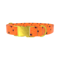 Halloween Spider Dog Collar - metal rose gold
