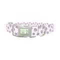 Seashells Ocean Dog Collar - plastic silver