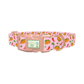 Chili Taco Dog Collar - plastic rose gold