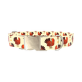 Turkey Heart Dog Collar - metal gold