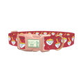 Cute Noodle Dog Collar - plastic rose gold