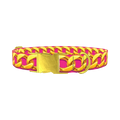 Gold Chain Dog Collar - metal gold