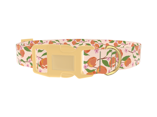 Peach Blossom Dog Collar