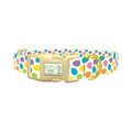 Colorful Easter Egg Dog Collar - plastic gold