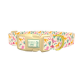 Christmas Western Dog Collar - plastic gold