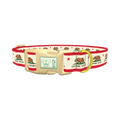 California Republic Flag Dog Collar - plastic gold