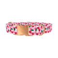 Cherry Picnic Dog Collar - metal rose gold