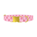Diamond Bow Dog Collar - metal gold