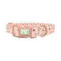 Cowboy Heart Dog Collar - plastic rose gold