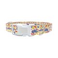 Tie Dye Dog Collar - plastic rose gold
