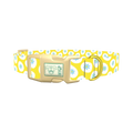 Easter Egg Floral Dog Collar - plastic gold