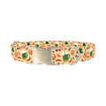 Oktoberfest Beer Dog Collar - metal silver
