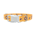 Mystical Sun and Moon Dog Collar - plastic gold