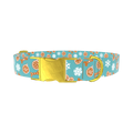 Christmas Treat Dog Collar - metal gold
