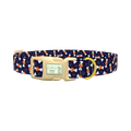 Halloween Bones Dog Collar - plastic gold