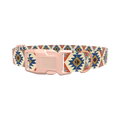 Tribal Star Pattern Dog Collar - plastic gold