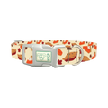 Autumn Pie Dog Collar - plastic silver