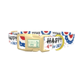 Patriotic 4th of July Dog Collar - plastic gold