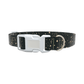 Space Star Dog Collar - plastic gold
