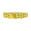 Happy Bees Dog Collar - metal gold