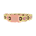 Donut Sprinkle Dog Collar - plastic rose gold