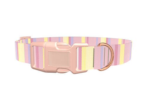 Geometric Stripe Dog Collar
