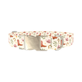 Western Hat Stars Dog Collar - metal gold
