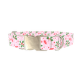 Christmas Berries Dog Collar - metal gold