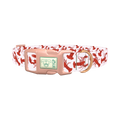 Lobster Pattern Dog Collar - plastic rose gold
