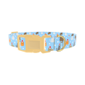 Festive Cat Dog Collar - plastic gold