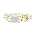 Cowboy Western Heart Dog Collar - plastic gold