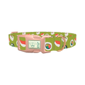 Sushi Pattern Dog Collar - plastic rose gold