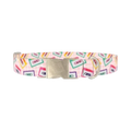 Retro Cassette Dog Collar - metal silver